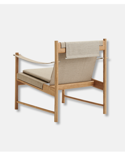 HB Lounge Chair - Oak Oiled, Canvas - Design Hans Bølling